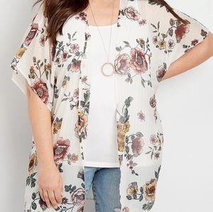 Maurices plus size kimono